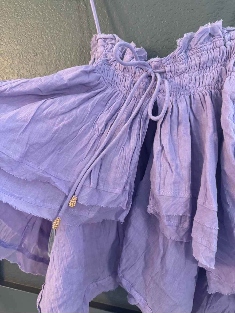 FREE PEOPLE • Layla set - tank and skirt outfit - XL purple NWT - Picture 5 of 9
